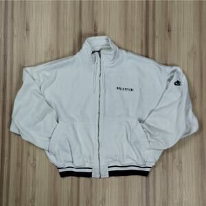 Vintage Nike Bollettieri Sweatshirt Mens M/Large Blue 90s Tennis Academy Agassi